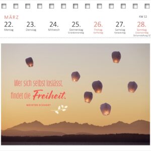 Postkartenkalender 365 Tage Achtsamkeit 2027: Wochenkalender 2027, 53 Postkarten für achtsame Momente – Bild 3