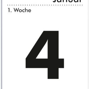 Daily Tear-off Calendar L 2027: Tear-off Calendar 7 x 10 cm, 1 Day per Page with Sudoku, Recipes, Puzzles & Tips on the Back Pages – Bild 3