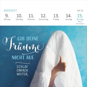 Mini-Wochenkalender Fehlt nur noch das Zelt, dann wäre der Zirkus hier perfekt. 2027: Kleiner Tischkalender für mehr gute Laune und Lebensfreude – Bild 4