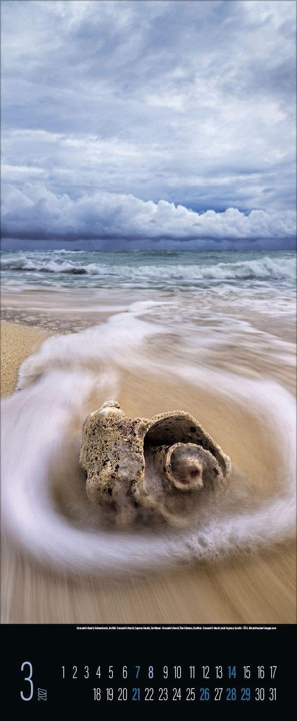 Spirit of Earth 2027: Schmaler Wandkalender. Foto-Kunstkalender über unsere atemberaubende Natur. PhotoArt Vertikal. 28,5 x 69 cm. – Bild 4
