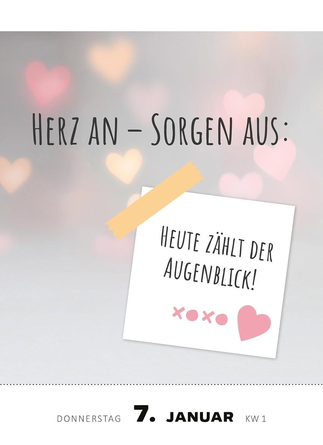 Abreißkalender Glücksmantras 2027: Glücksmomente zum Aufstellen oder Aufhängen – Bild 2