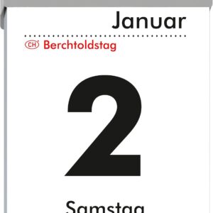 Alternative view of Daily tear-off calendar M 2027: tear-off calendar 5 x 7 cm, 1 day per page with Sudoku, sayings, puzzles and recipes on the back