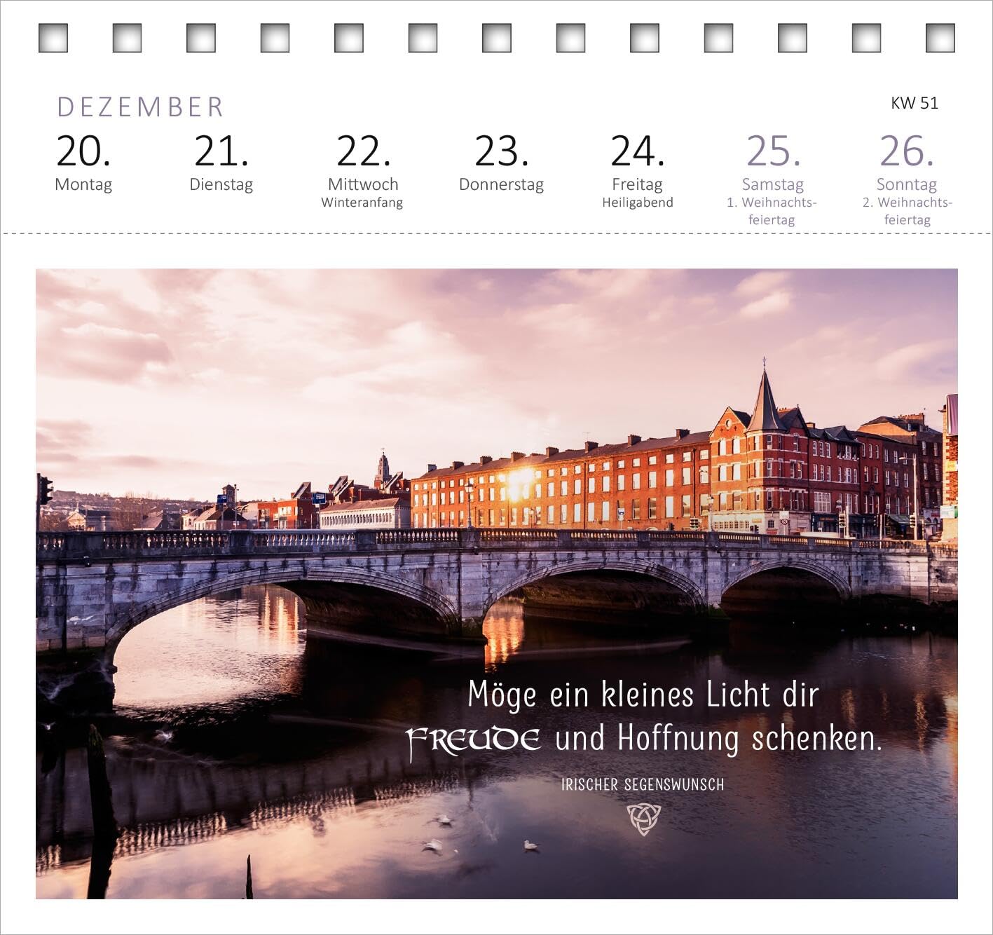 Postkartenkalender Irische Segenswünsche 2027: Wochenkalender 2027, 53 Postkarten für Sehnsuchtsmomente – Bild 6