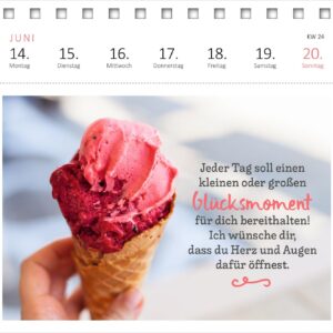 Postkartenkalender Ich wünsch dir was 2027: Wochenkalender 2027, 53 Postkarten mit vielen guten Wünschen – Bild 3