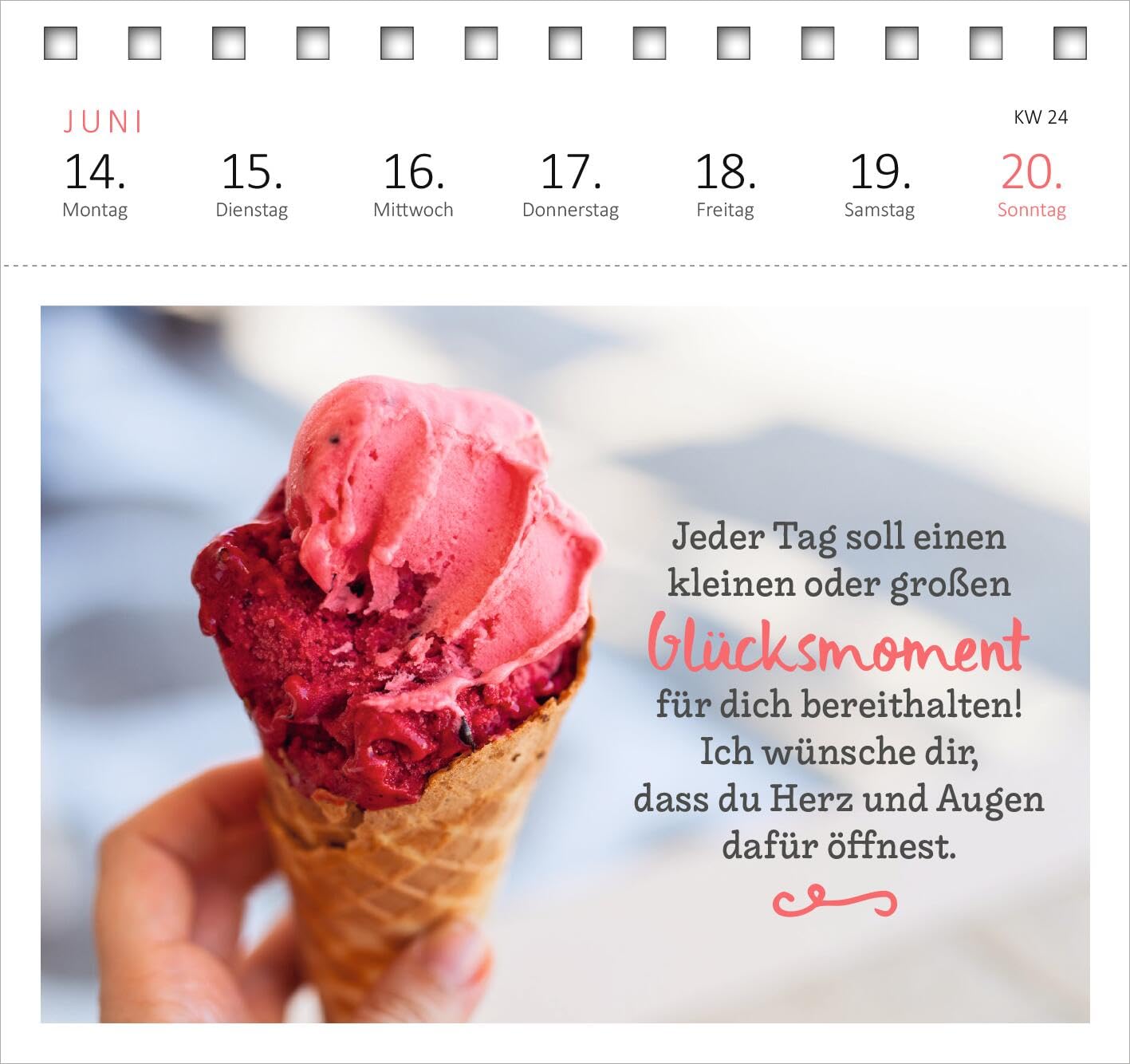 Postkartenkalender Ich wünsch dir was 2027: Wochenkalender 2027, 53 Postkarten mit vielen guten Wünschen – Bild 3