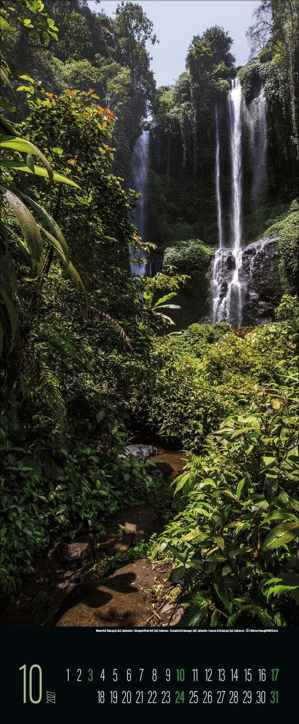 Spirit of Earth 2027: Schmaler Wandkalender. Foto-Kunstkalender über unsere atemberaubende Natur. PhotoArt Vertikal. 28,5 x 69 cm. – Bild 11