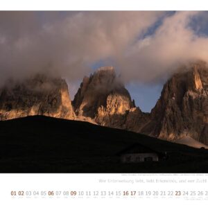 Kalender Alpen Impressionen 2027, Größe 59,4 x 42 cm, Bergfotos im Großformat | 240g Papier starke Seiten | Erlebnis Berge: Große Fotografie aus den Bergen, Berglandschaften in guter Druckqualität – Bild 7