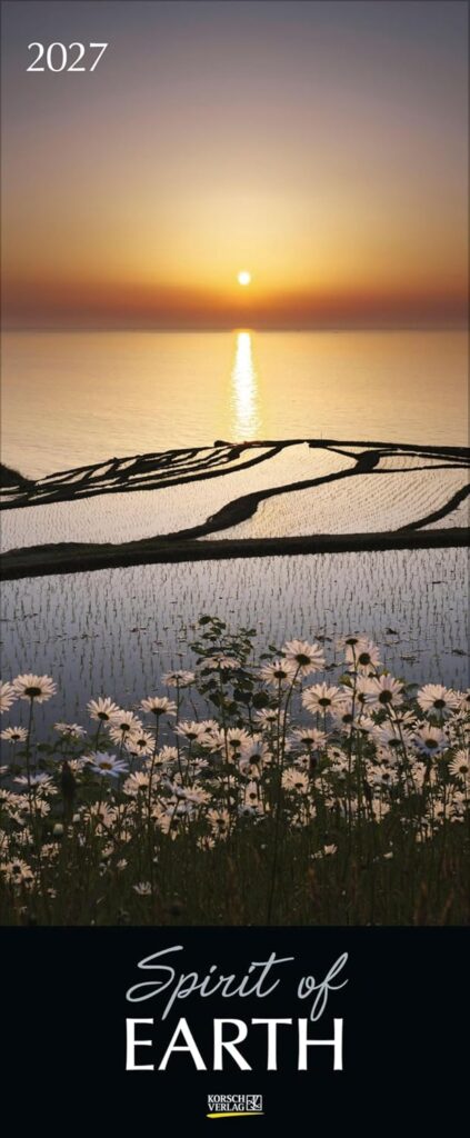Spirit of Earth 2027: Schmaler Wandkalender. Foto-Kunstkalender über unsere atemberaubende Natur. PhotoArt Vertikal. 28,5 x 69 cm.