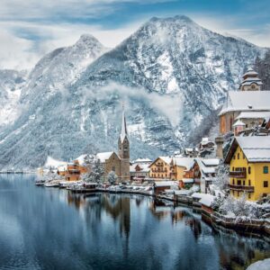 NOTIQUE Wall Calendar 2027 30 x 30 cm Natural Calendar - Alps – Bild 4