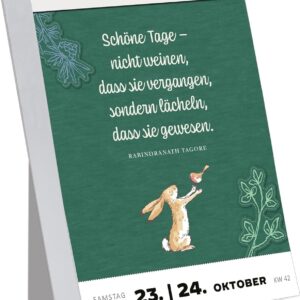 Abreißkalender Weißt du eigentlich, wie lieb ich dich hab? 2027: 365 Tage hab ich dich lieb! | Tagesabreißkalender zum Aufstellen oder Aufhängen mit den berühmten Hasen – Bild 5