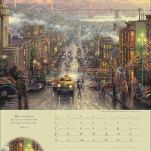 Thomas Kinkade: Land im Licht Kalender 2027: Kunstvoller Wandkalender mit idyllischen Gemälden und Bibelzitaten. Einzigartiger Kunst-Kalender. 34 x 44 cm. Hochformat. – Bild 3