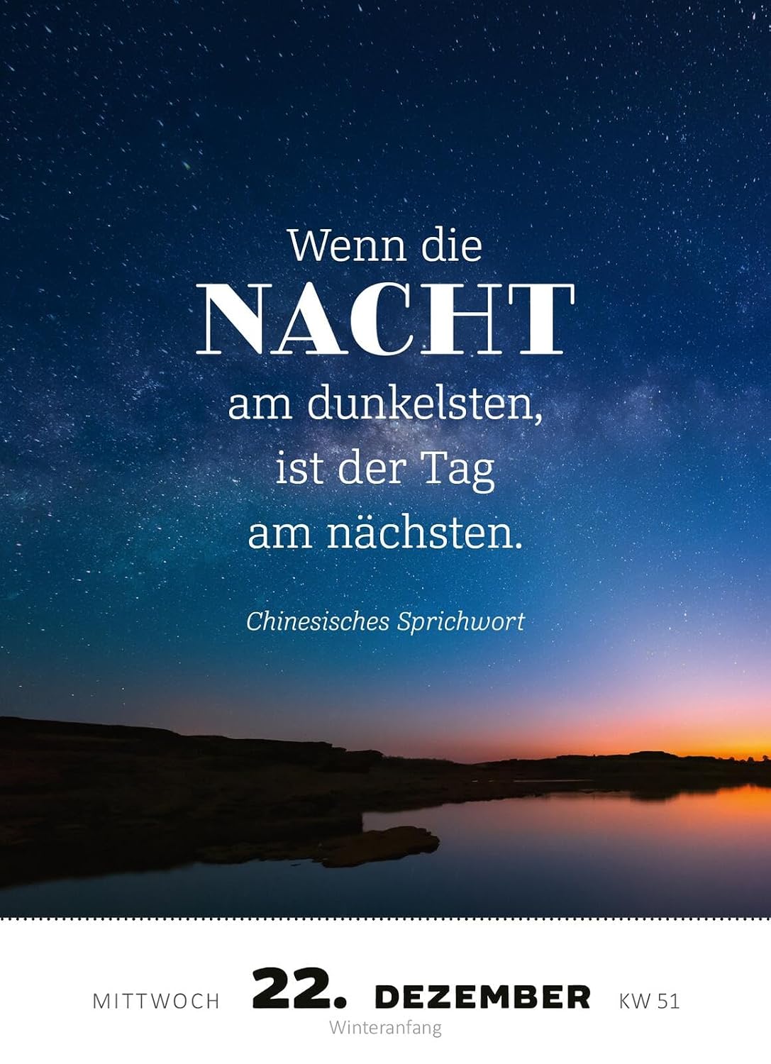 Abreißkalender Glücksmantras 2027: Glücksmomente zum Aufstellen oder Aufhängen – Bild 6