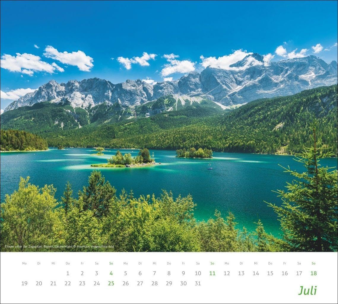 times&more Alpen Bildkalender 2027: Wandkalender mit beeindruckenden Fotos schroffer Gipfel und luftiger Höhen. Dekorativer Poster-Kalender für Bergfreunde. – Bild 8