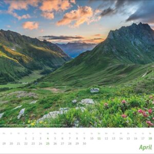 times&more Alpen Bildkalender 2027: Wandkalender mit beeindruckenden Fotos schroffer Gipfel und luftiger Höhen. Dekorativer Poster-Kalender für Bergfreunde. – Bild 5
