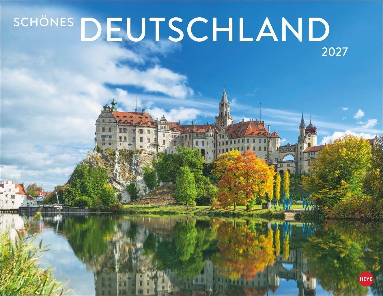 Schönes Deutschland Posterkalender 2027: Reise-Kalender mit 12 atemberaubenden Fotografien von der Nordsee bis zum Bodensee. Landschaften-Wandkalender 2027. 44 x 34 cm. Querformat.