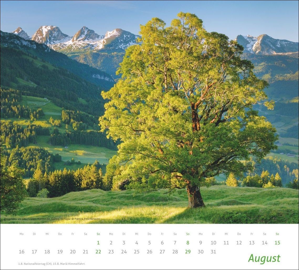 times&more Alpen Bildkalender 2027: Wandkalender mit beeindruckenden Fotos schroffer Gipfel und luftiger Höhen. Dekorativer Poster-Kalender für Bergfreunde. – Bild 9