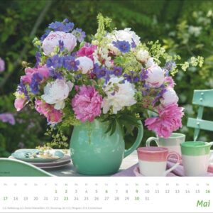times&more Blumen Bildkalender 2027: Posterkalender mit 12 Fotos wunderschöner Blumensträuße. Dekorativer Wand-Kalender mit Blumenfotos. 30 x 27 cm. – Bild 6