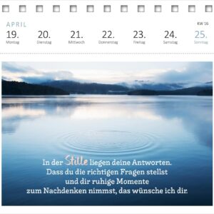 Alternative view of Postkartenkalender Ich wünsch dir was 2027: Wochenkalender 2027, 53 Postkarten mit vielen guten Wünschen