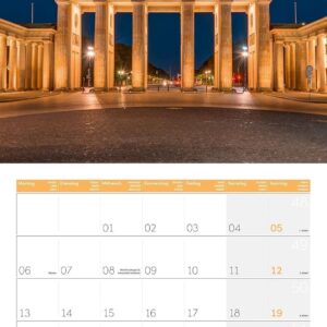 Deutschland Broschürenkalender 2027 - 30x30 - Art12 | Stilsicherer Landschaftskalender im schlanken Hochformat (aufgeklappt 30x60 cm) | zum Eintragen – Bild 13