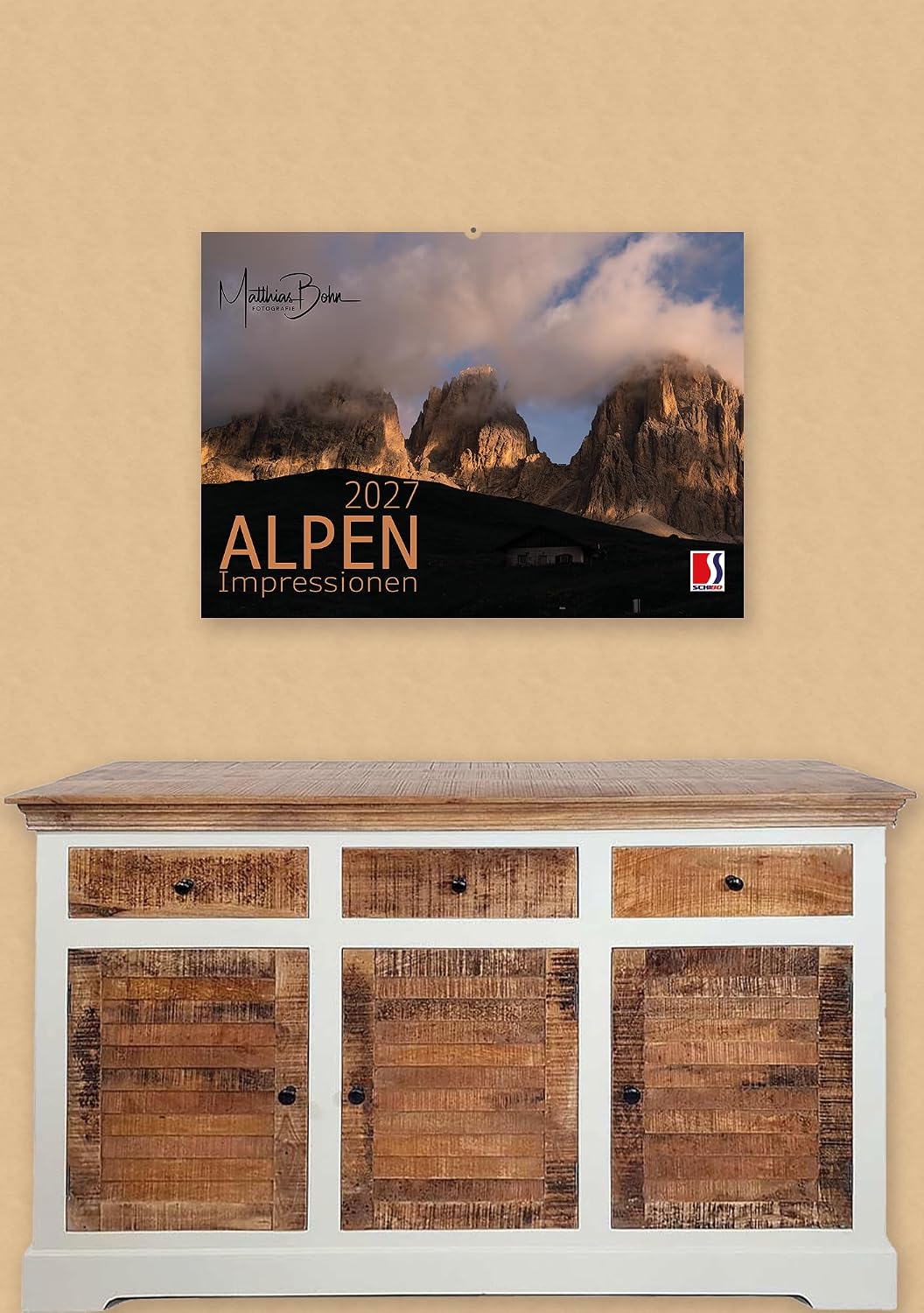 Kalender Alpen Impressionen 2027, Größe 59,4 x 42 cm, Bergfotos im Großformat | 240g Papier starke Seiten | Erlebnis Berge: Große Fotografie aus den Bergen, Berglandschaften in guter Druckqualität – Bild 2