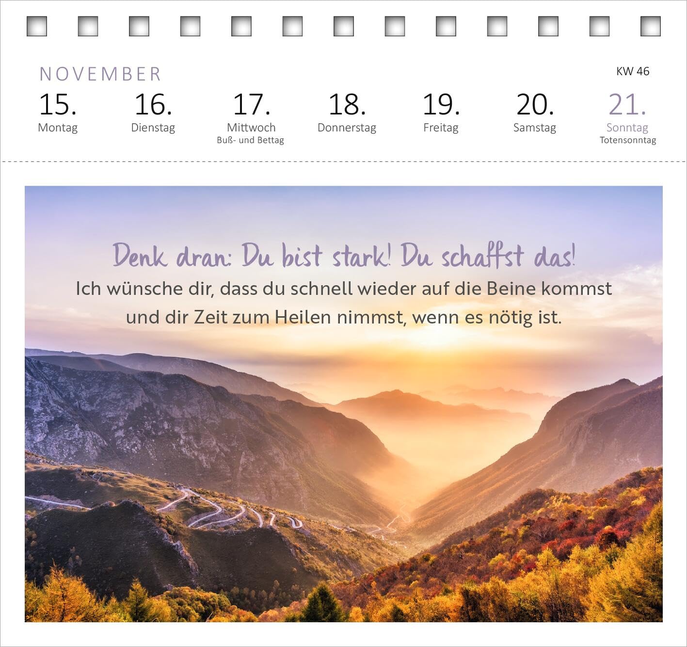 Postkartenkalender Ich wünsch dir was 2027: Wochenkalender 2027, 53 Postkarten mit vielen guten Wünschen – Bild 6