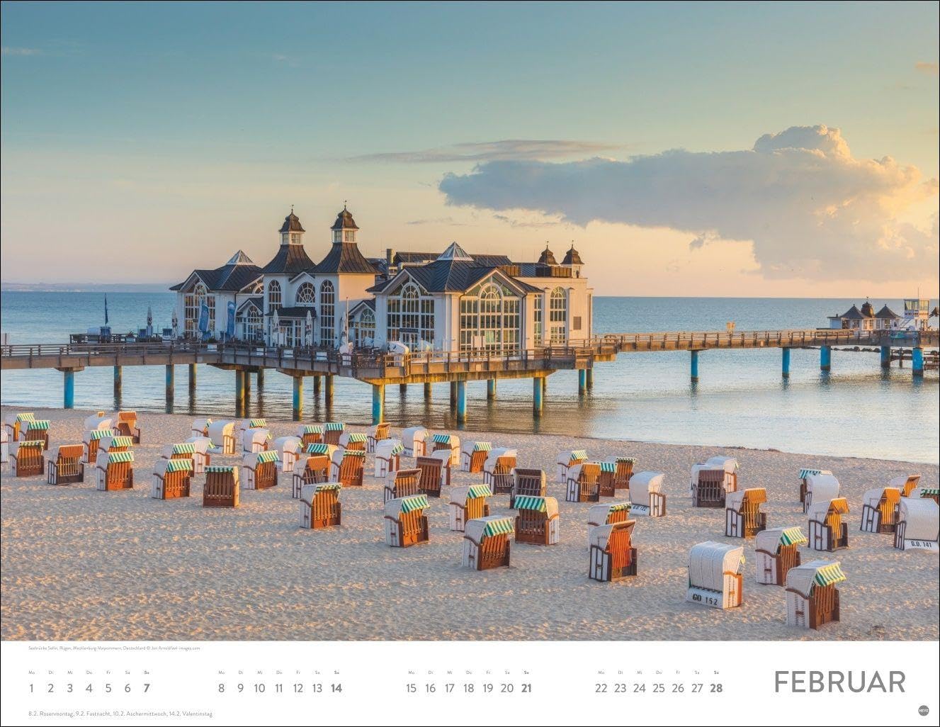 Schönes Deutschland Posterkalender 2027: Reise-Kalender mit 12 atemberaubenden Fotografien von der Nordsee bis zum Bodensee. Landschaften-Wandkalender 2027. 44 x 34 cm. Querformat. – Bild 3