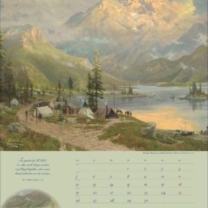 Thomas Kinkade: Land im Licht Kalender 2027: Kunstvoller Wandkalender mit idyllischen Gemälden und Bibelzitaten. Einzigartiger Kunst-Kalender. 34 x 44 cm. Hochformat. – Bild 5