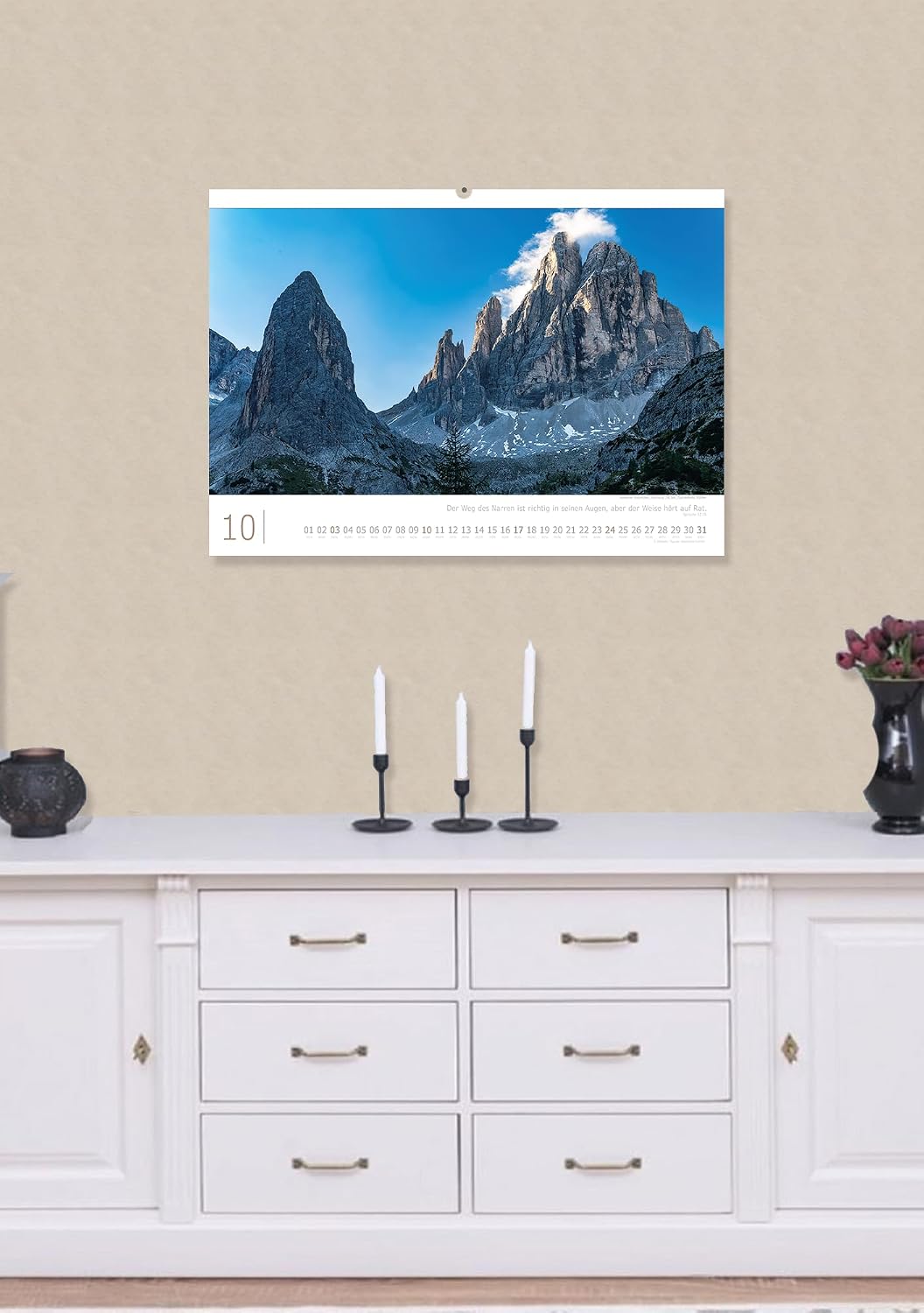 Kalender Alpen Impressionen 2027, Größe 59,4 x 42 cm, Bergfotos im Großformat | 240g Papier starke Seiten | Erlebnis Berge: Große Fotografie aus den Bergen, Berglandschaften in guter Druckqualität – Bild 15