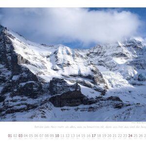 Kalender Alpen Impressionen 2027, Größe 59,4 x 42 cm, Bergfotos im Großformat | 240g Papier starke Seiten | Erlebnis Berge: Große Fotografie aus den Bergen, Berglandschaften in guter Druckqualität – Bild 3