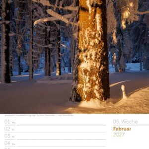 Unser Wald Wochenplaner Kalender 2027: Heimischer Natur-Wochenkalender im Hochformat (25x33 cm) | Mit Kreuzworträtseln, Sudokus & mehr – Bild 10
