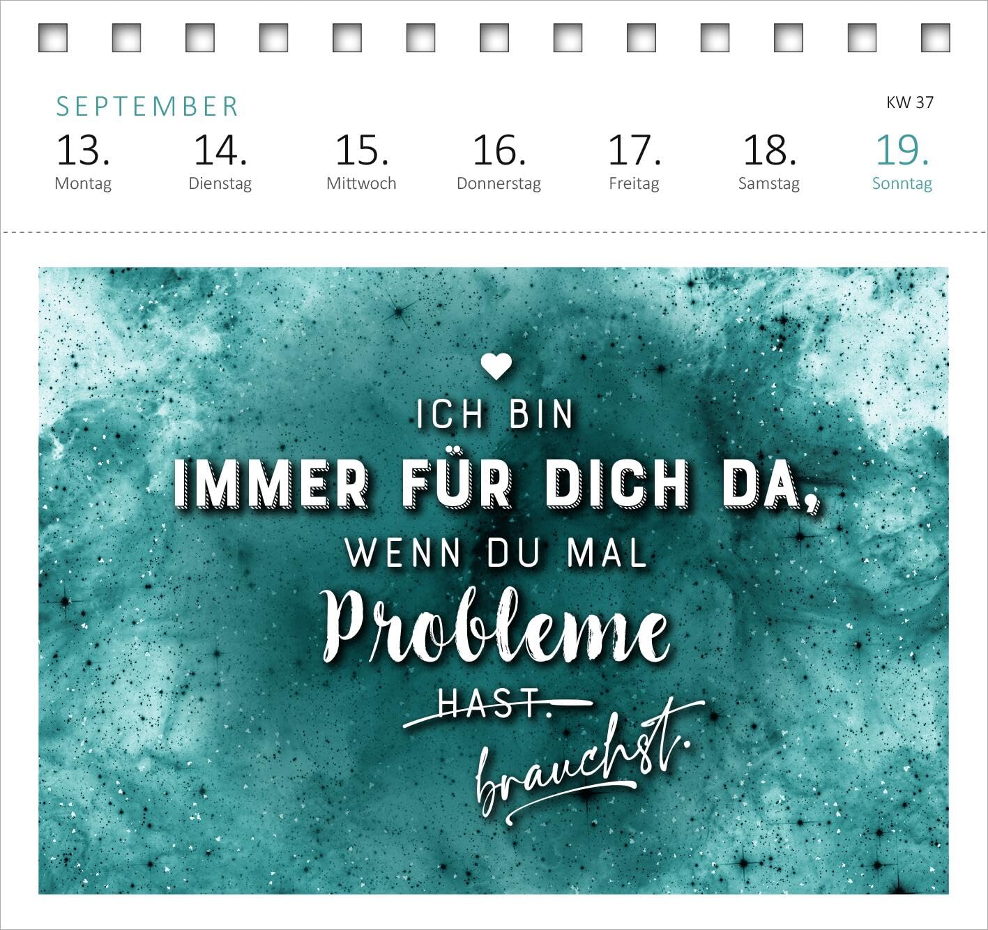 Postkartenkalender Vom Rande des Wahnsinns aus kenne ich den Weg, danke. 2027: Wochenkalender 2027, 53 Postkarten mit bösen Sprüchen – Bild 5