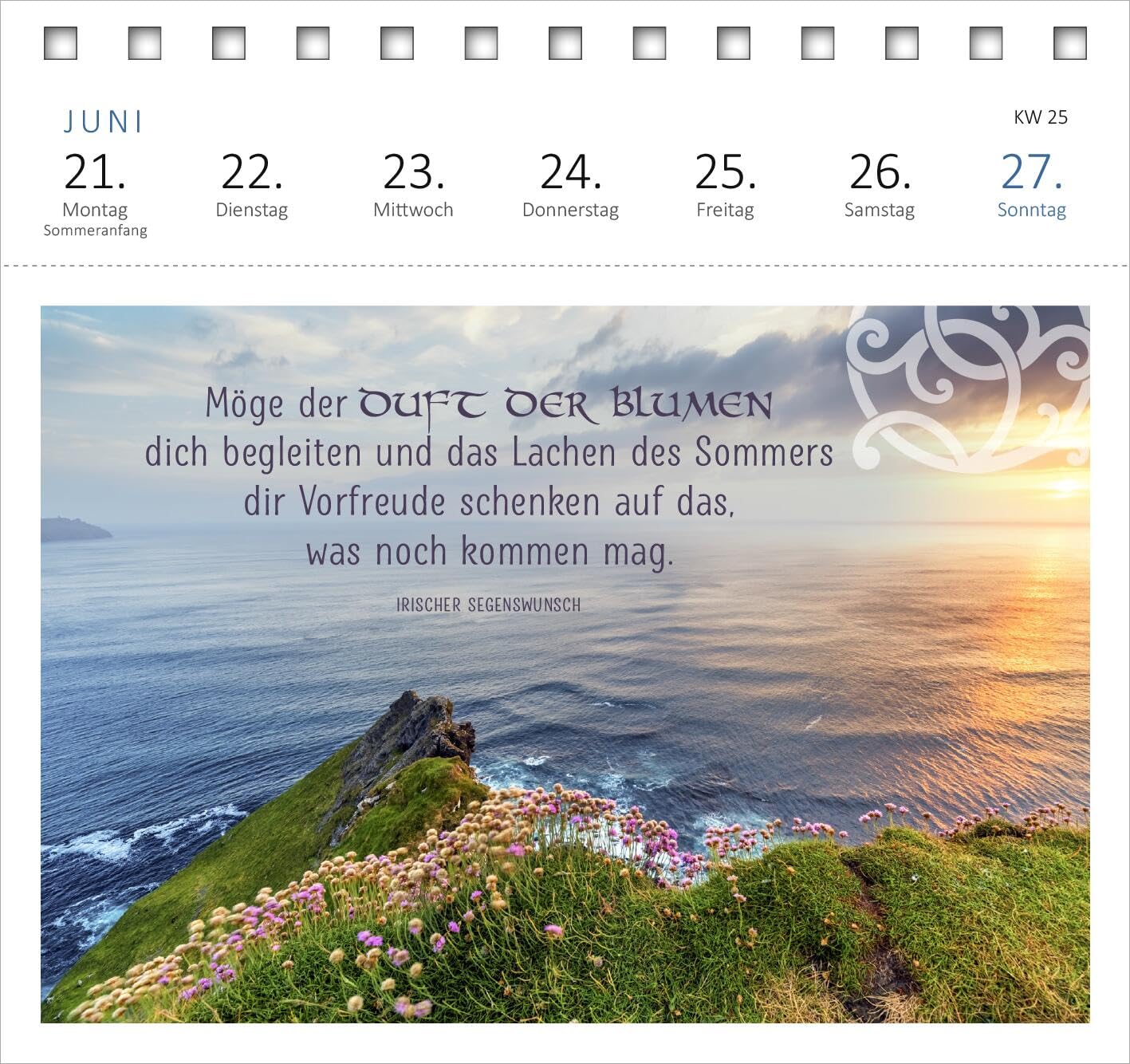 Postkartenkalender Irische Segenswünsche 2027: Wochenkalender 2027, 53 Postkarten für Sehnsuchtsmomente – Bild 4