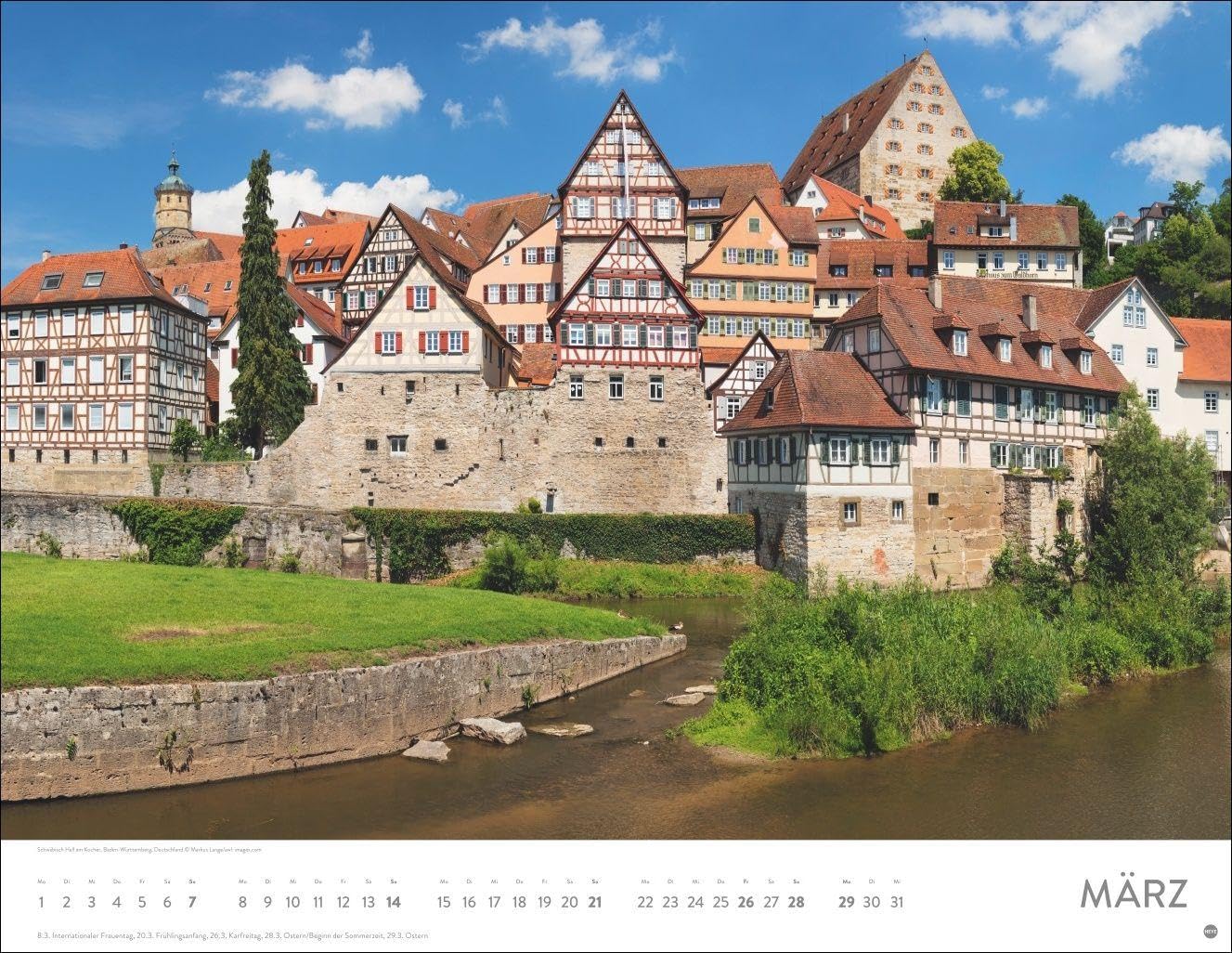 Schönes Deutschland Posterkalender 2027: Reise-Kalender mit 12 atemberaubenden Fotografien von der Nordsee bis zum Bodensee. Landschaften-Wandkalender 2027. 44 x 34 cm. Querformat. – Bild 4