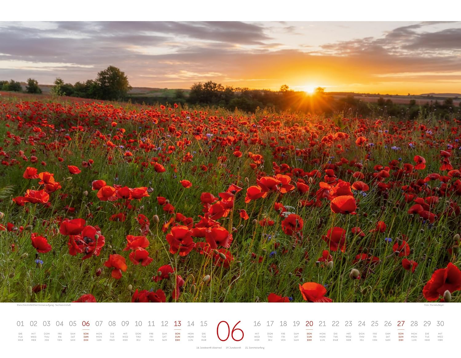 Deutschland Kalender 2027 | Zauberhafte Landschaften | Geschmackvoller Natur-Kalender im großen Querformat (54x42 cm) | Landschaftsfotografie – Bild 7