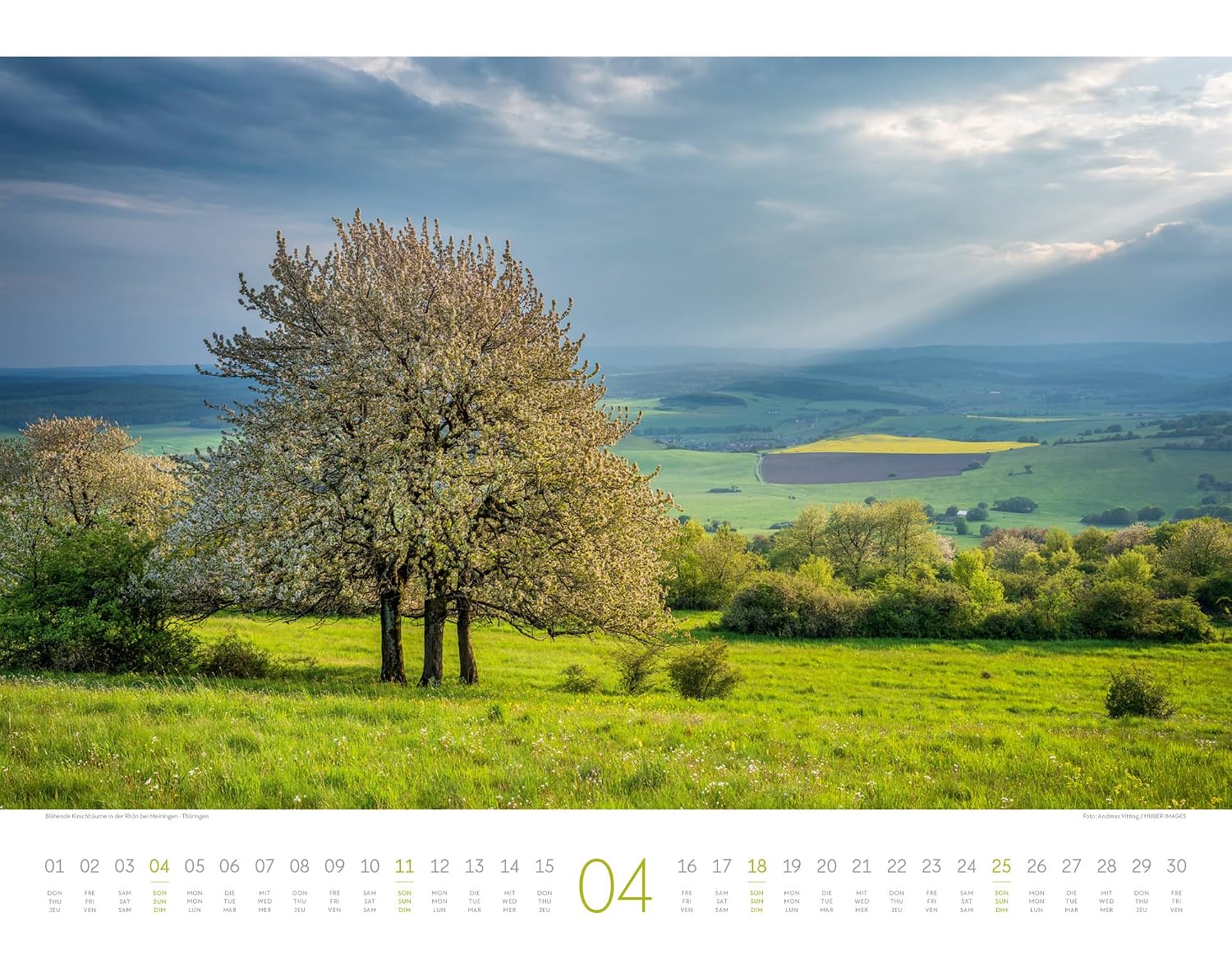 Deutschland Kalender 2027 | Zauberhafte Landschaften | Geschmackvoller Natur-Kalender im großen Querformat (54x42 cm) | Landschaftsfotografie – Bild 5