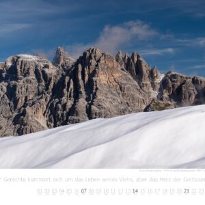 Berg Wandkalender Alpen-Impressionen 2027 | Wertiger Bergkalender im großen Querformat (42 x 29,7 cm) | Von Südtirol bis in die Schweiz Wandkalender, ... aus den Alpen von Fotograf Matthias Bohn – Bild 3
