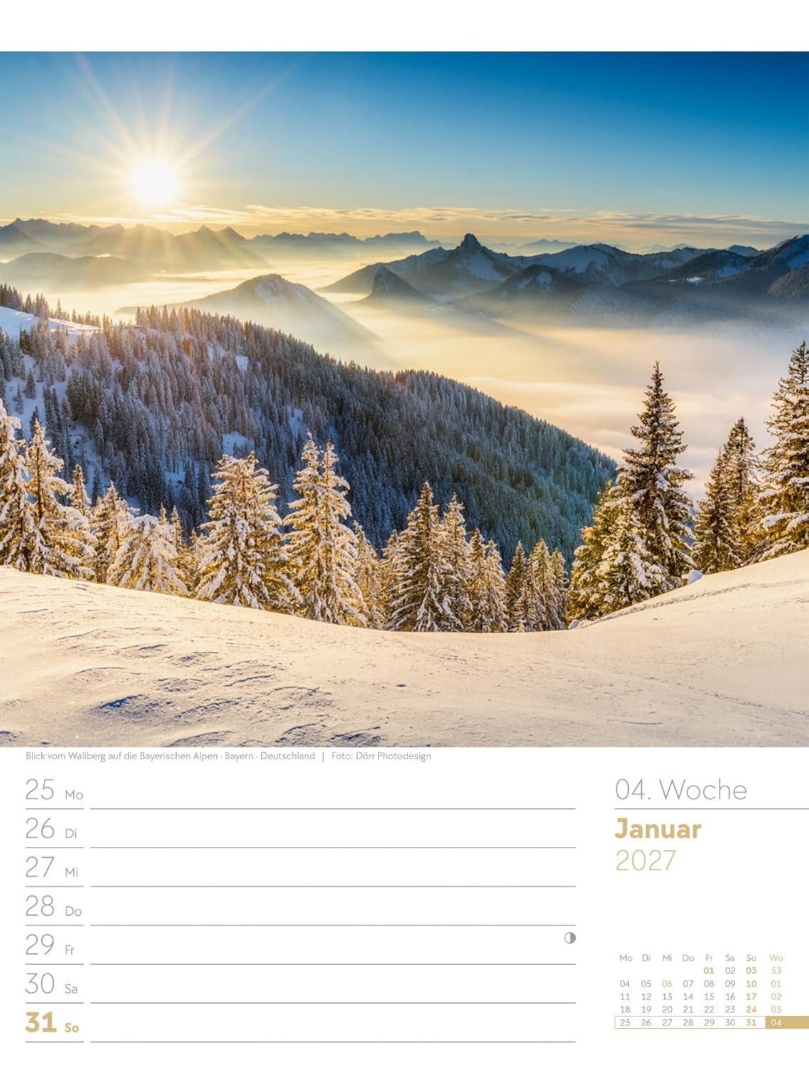 Unser Wald Wochenplaner Kalender 2027: Heimischer Natur-Wochenkalender im Hochformat (25x33 cm) | Mit Kreuzworträtseln, Sudokus & mehr – Bild 9