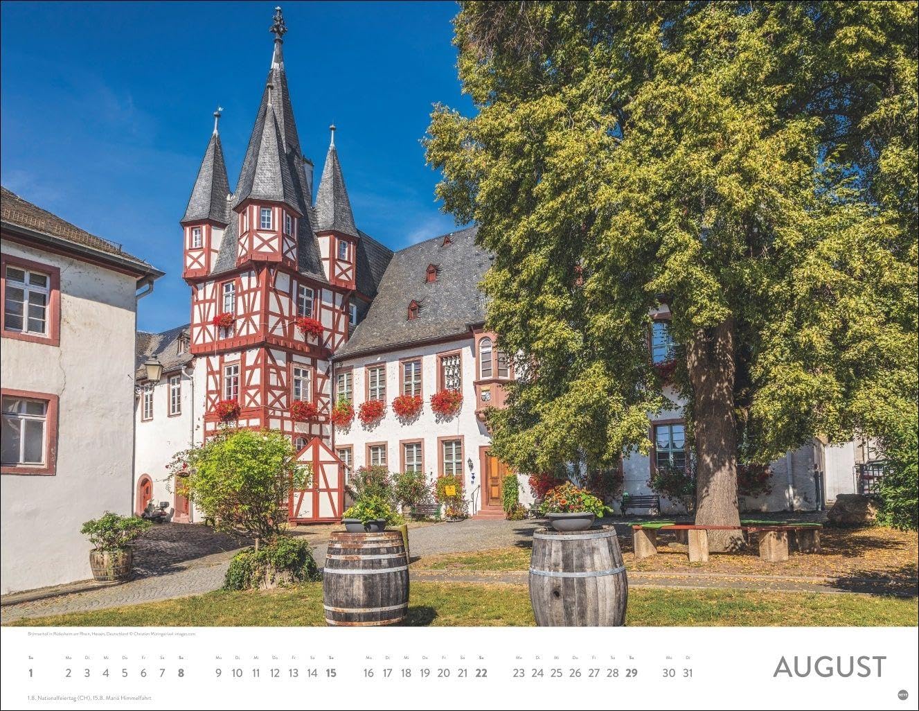 Schönes Deutschland Posterkalender 2027: Reise-Kalender mit 12 atemberaubenden Fotografien von der Nordsee bis zum Bodensee. Landschaften-Wandkalender 2027. 44 x 34 cm. Querformat. – Bild 9