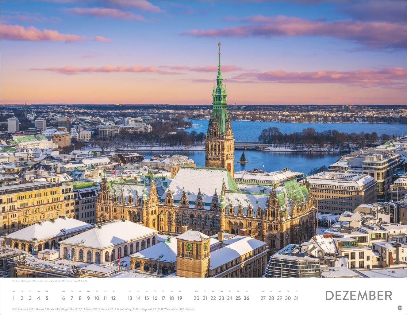 Schönes Deutschland Posterkalender 2027: Reise-Kalender mit 12 atemberaubenden Fotografien von der Nordsee bis zum Bodensee. Landschaften-Wandkalender 2027. 44 x 34 cm. Querformat. – Bild 13