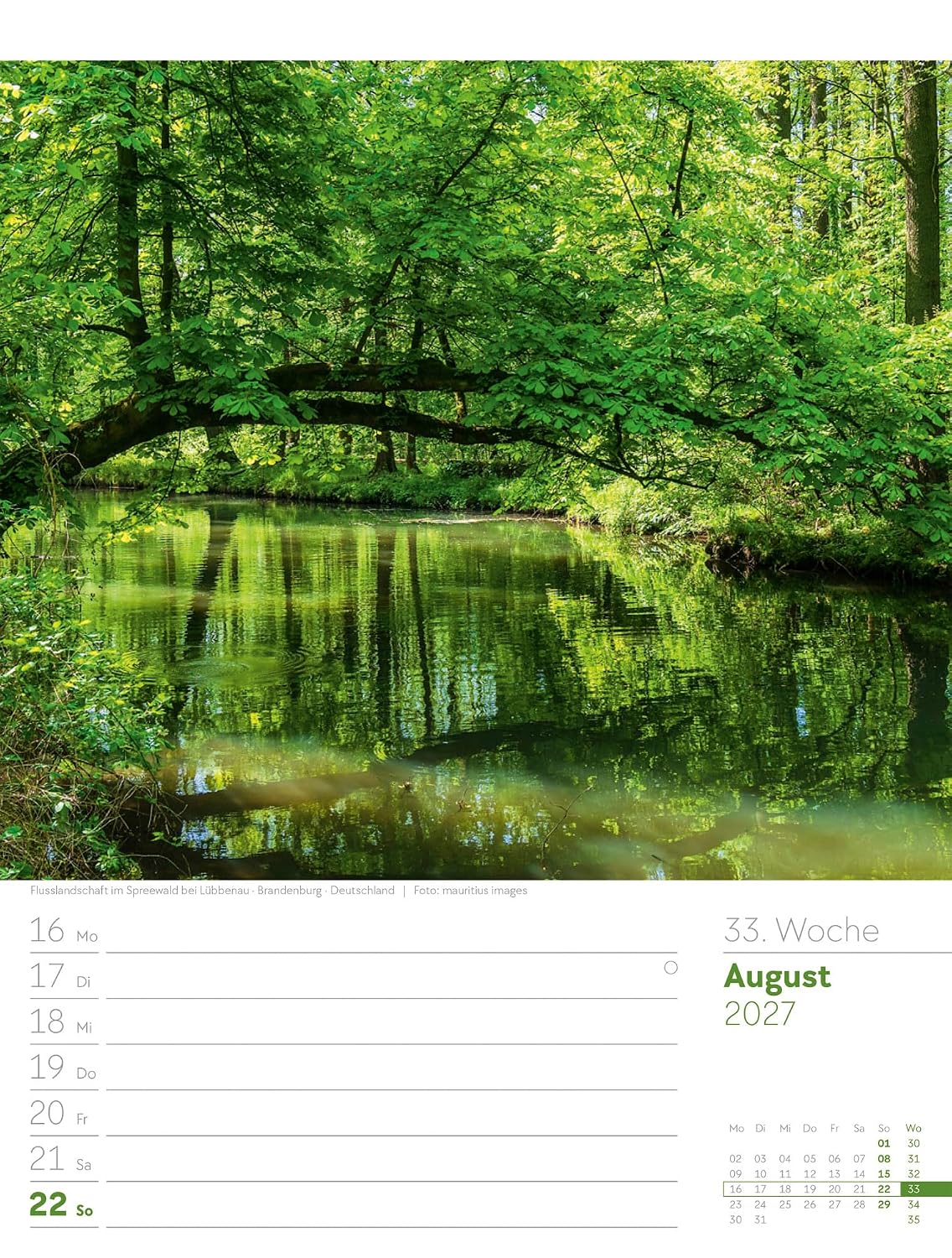 Unser Wald Wochenplaner Kalender 2027: Heimischer Natur-Wochenkalender im Hochformat (25x33 cm) | Mit Kreuzworträtseln, Sudokus & mehr – Bild 38