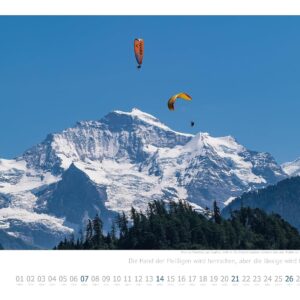 Kalender Alpen Impressionen 2027, Größe 59,4 x 42 cm, Bergfotos im Großformat | 240g Papier starke Seiten | Erlebnis Berge: Große Fotografie aus den Bergen, Berglandschaften in guter Druckqualität – Bild 5