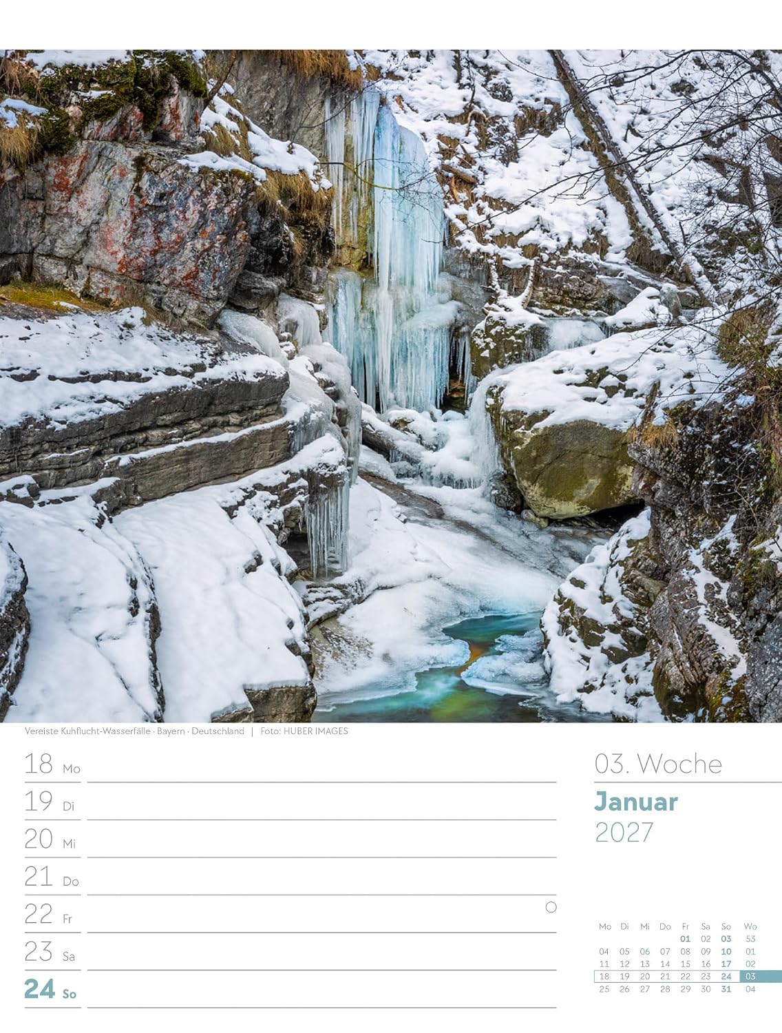 Unser Wald Wochenplaner Kalender 2027: Heimischer Natur-Wochenkalender im Hochformat (25x33 cm) | Mit Kreuzworträtseln, Sudokus & mehr – Bild 8