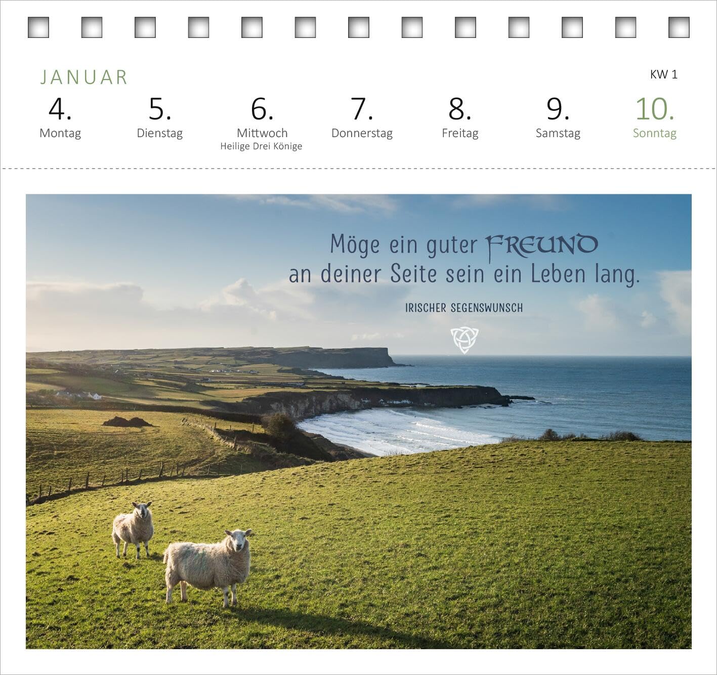 Postkartenkalender Irische Segenswünsche 2027: Wochenkalender 2027, 53 Postkarten für Sehnsuchtsmomente – Bild 2