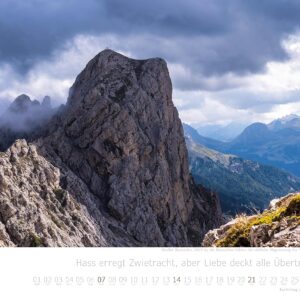 Berg Wandkalender Alpen-Impressionen 2027 | Wertiger Bergkalender im großen Querformat (42 x 29,7 cm) | Von Südtirol bis in die Schweiz Wandkalender, ... aus den Alpen von Fotograf Matthias Bohn – Bild 4