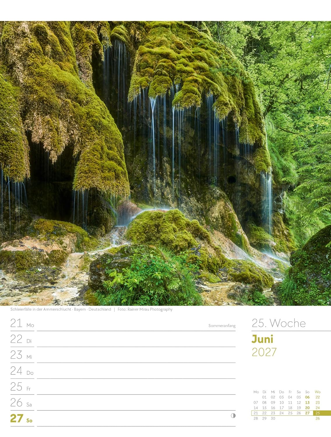 Unser Wald Wochenplaner Kalender 2027: Heimischer Natur-Wochenkalender im Hochformat (25x33 cm) | Mit Kreuzworträtseln, Sudokus & mehr – Bild 30