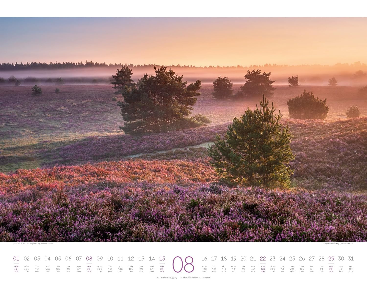 Deutschland Kalender 2027 | Zauberhafte Landschaften | Geschmackvoller Natur-Kalender im großen Querformat (54x42 cm) | Landschaftsfotografie – Bild 9