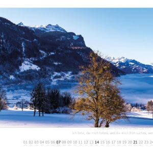 Kalender Alpen Impressionen 2027, Größe 59,4 x 42 cm, Bergfotos im Großformat | 240g Papier starke Seiten | Erlebnis Berge: Große Fotografie aus den Bergen, Berglandschaften in guter Druckqualität – Bild 4