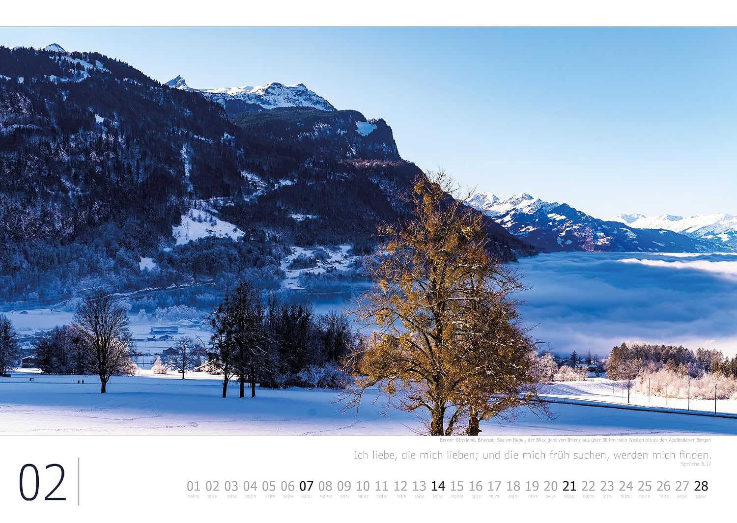 Kalender Alpen Impressionen 2027, Größe 59,4 x 42 cm, Bergfotos im Großformat | 240g Papier starke Seiten | Erlebnis Berge: Große Fotografie aus den Bergen, Berglandschaften in guter Druckqualität – Bild 4