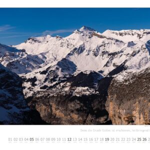 Kalender Alpen Impressionen 2027, Größe 59,4 x 42 cm, Bergfotos im Großformat | 240g Papier starke Seiten | Erlebnis Berge: Große Fotografie aus den Bergen, Berglandschaften in guter Druckqualität – Bild 14