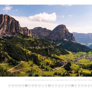 Kalender Alpen Impressionen 2027, Größe 59,4 x 42 cm, Bergfotos im Großformat | 240g Papier starke Seiten | Erlebnis Berge: Große Fotografie aus den Bergen, Berglandschaften in guter Druckqualität – Bild 8